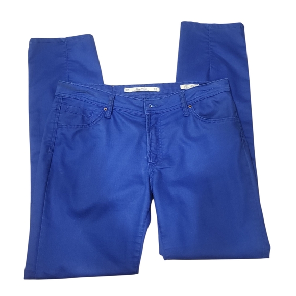 Zara Woman Premium Denim Wear Collection Royal Blue Jeans. 6 - Picture 14 of 16